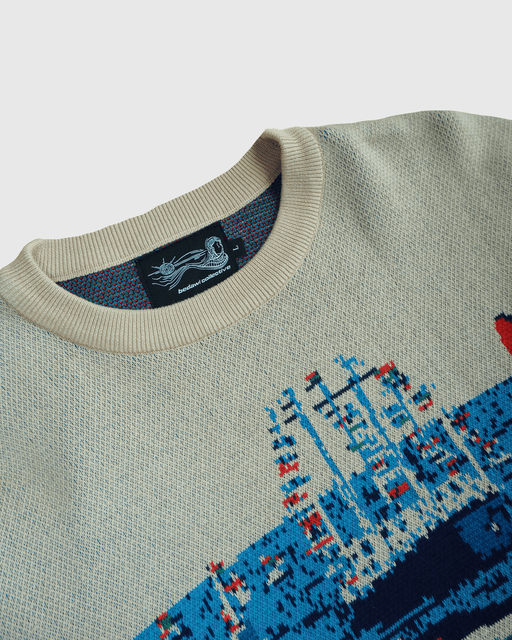 Global Sumud Flotilla Sweater - Sky Blue