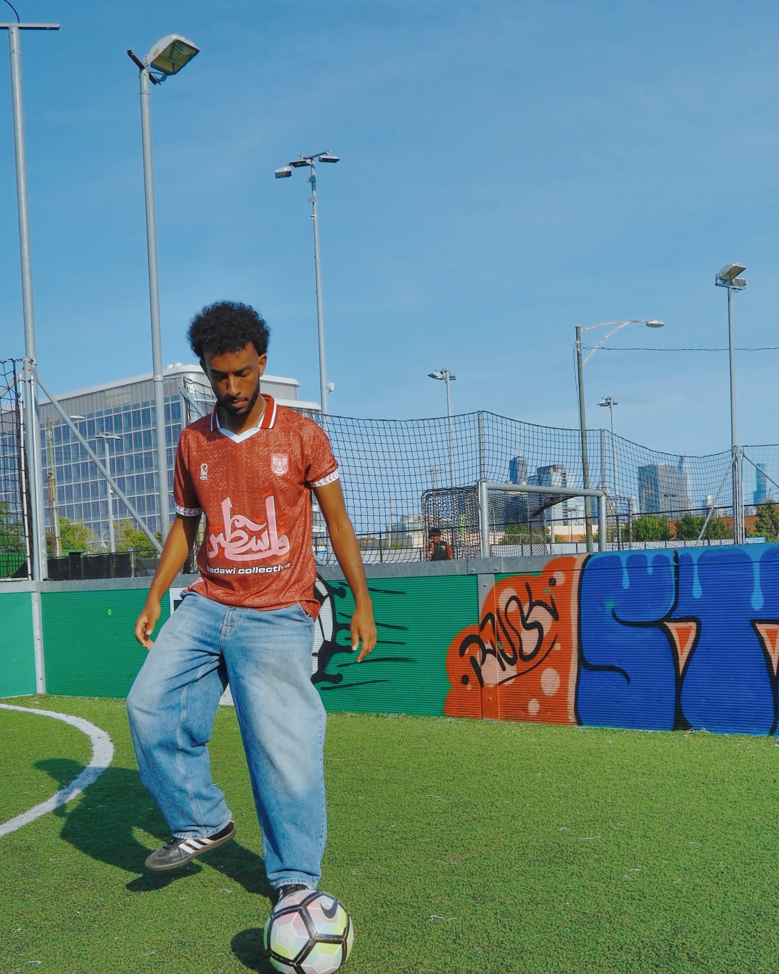 Filasteen Tatreez Away Jersey - Red