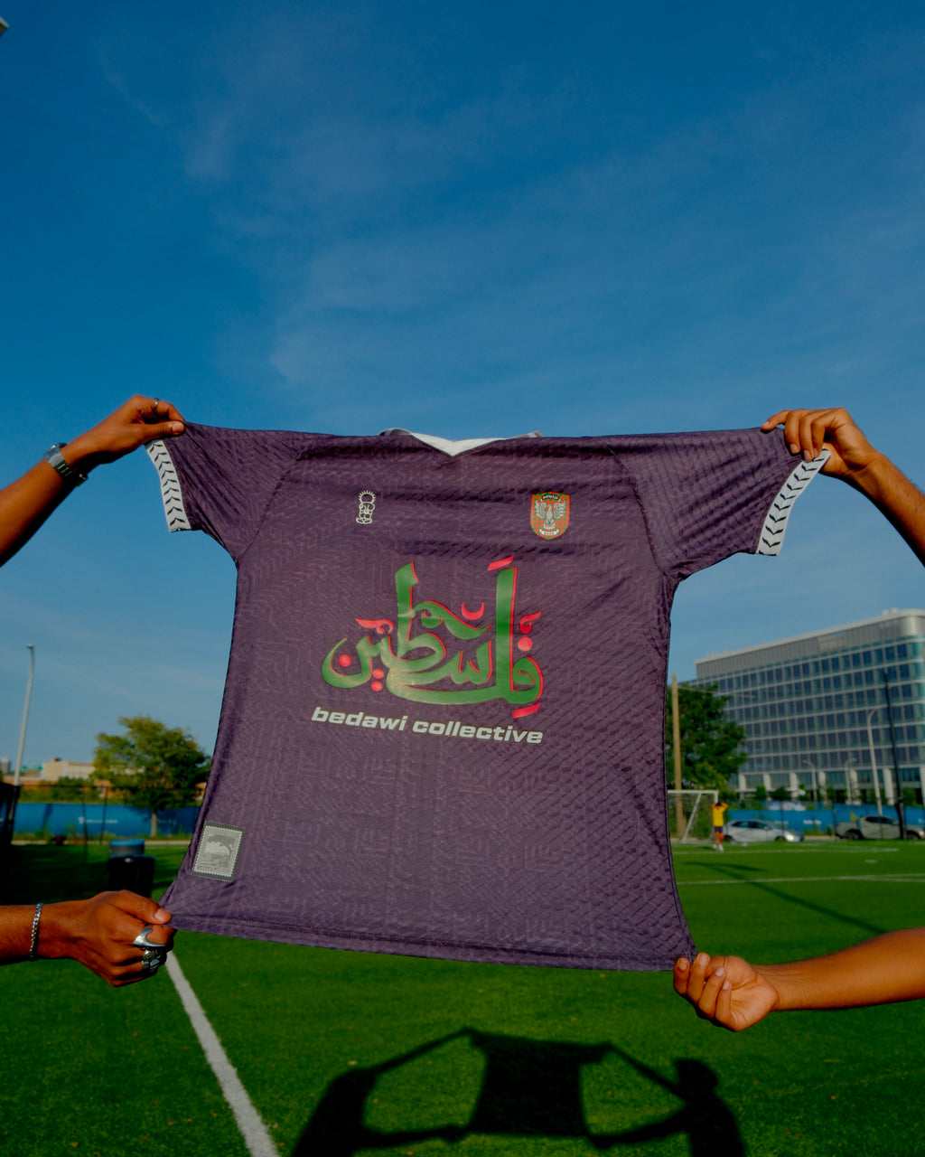 Filasteen Tatreez Home Jersey - Black