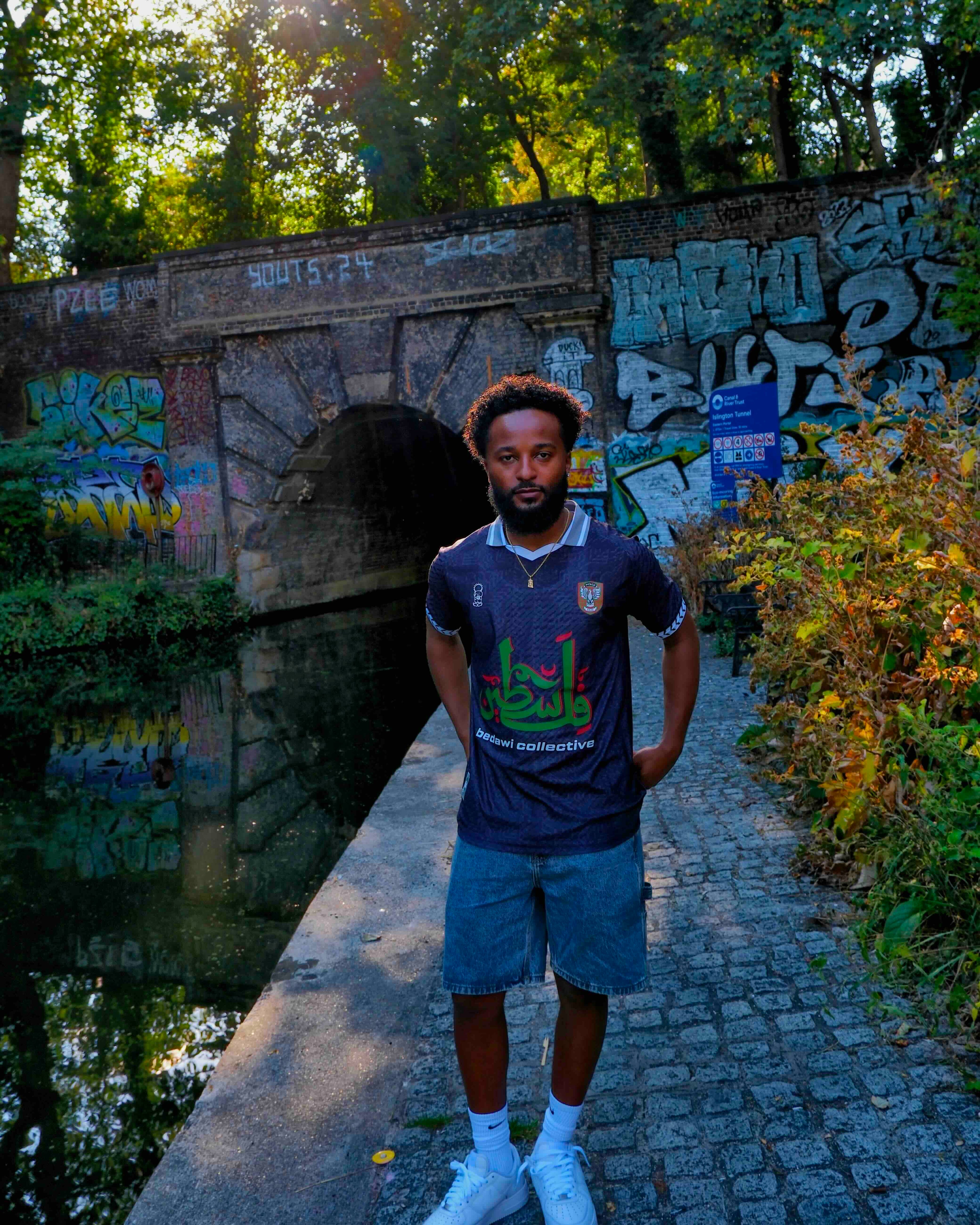 Filasteen Tatreez Home Jersey - Black