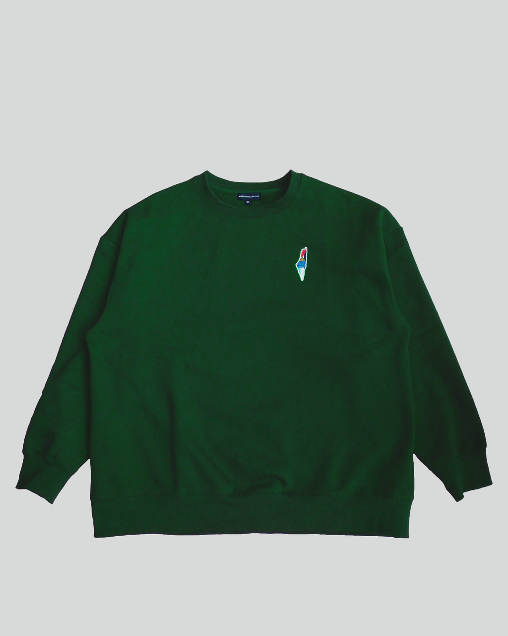 Resistance Fleece Crewneck - Deep Green