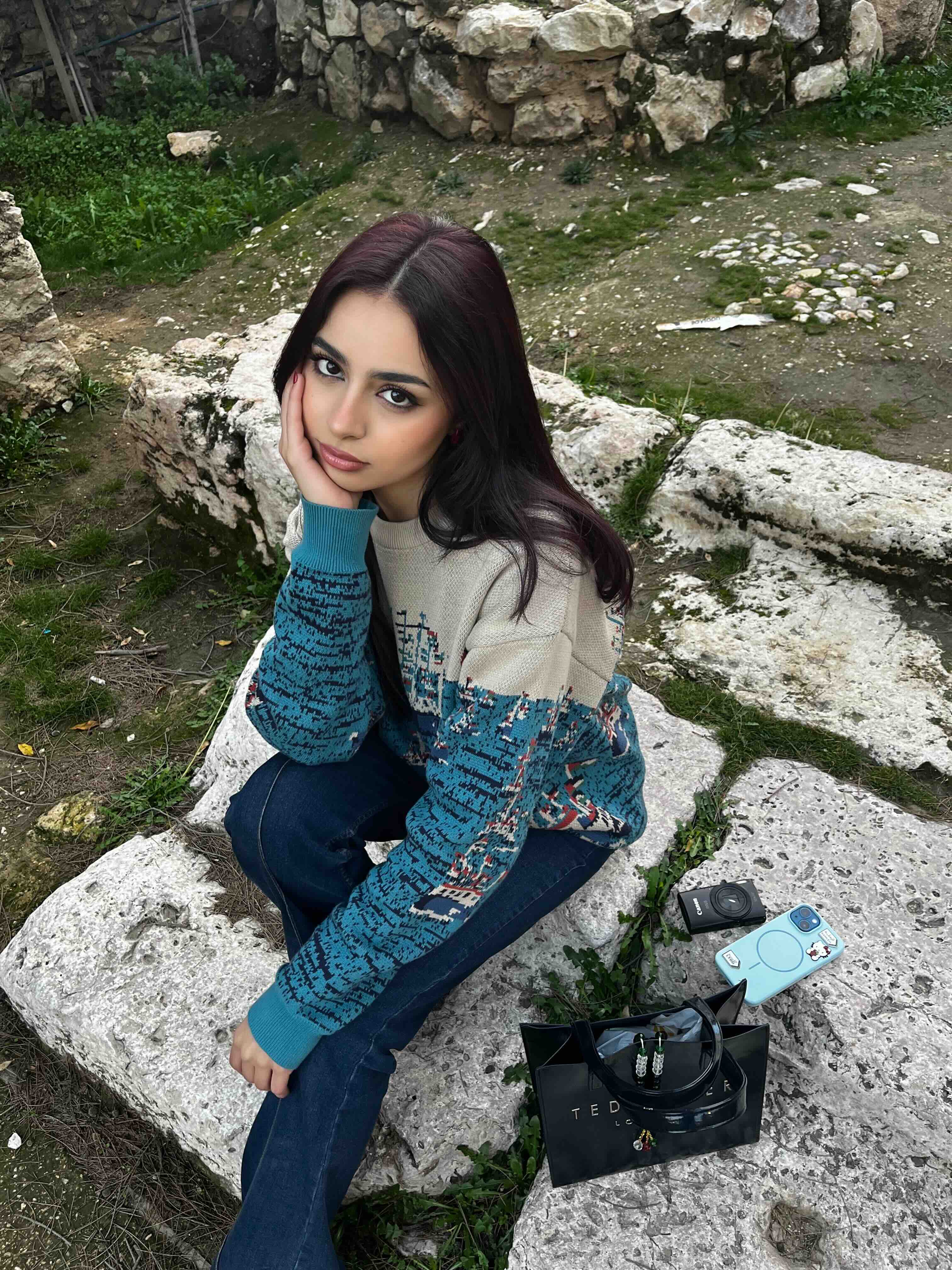 Global Sumud Flotilla Sweater - Sky Blue