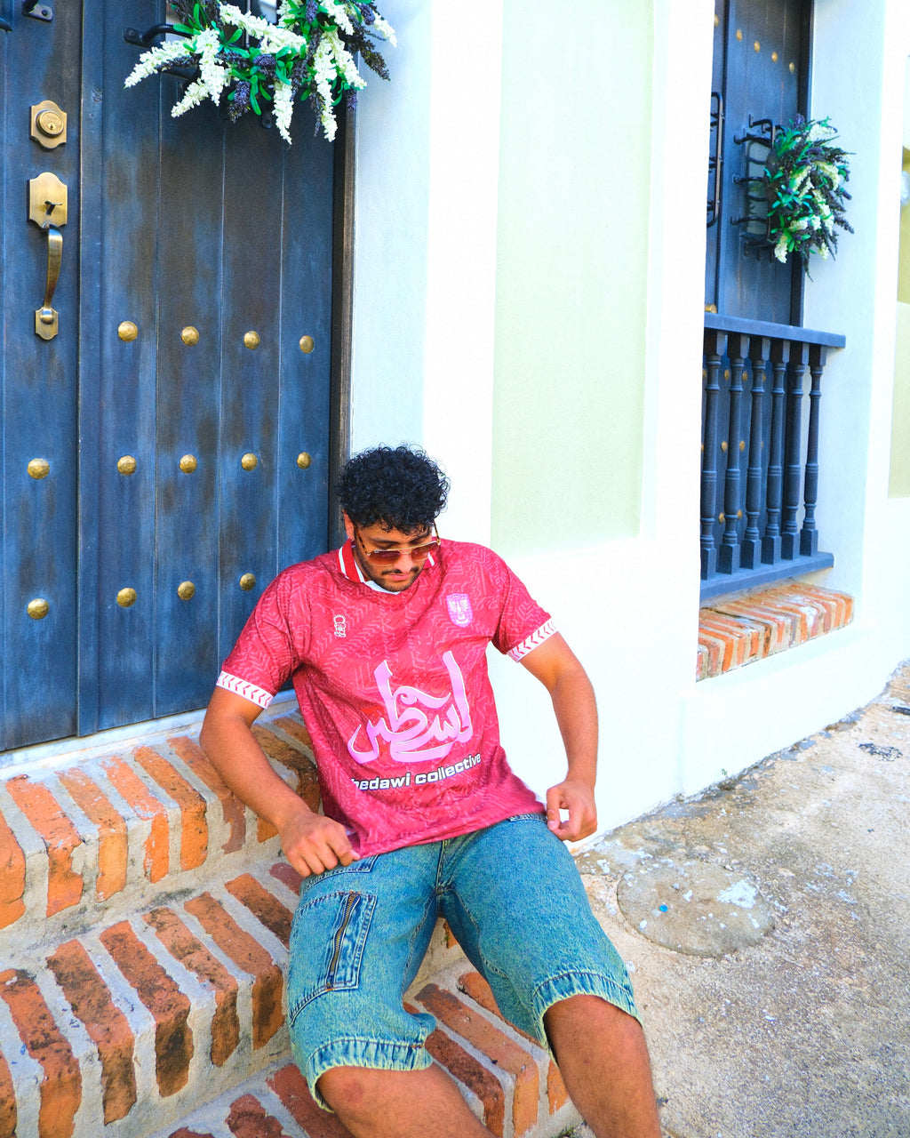 Filasteen Tatreez Away Jersey - Red