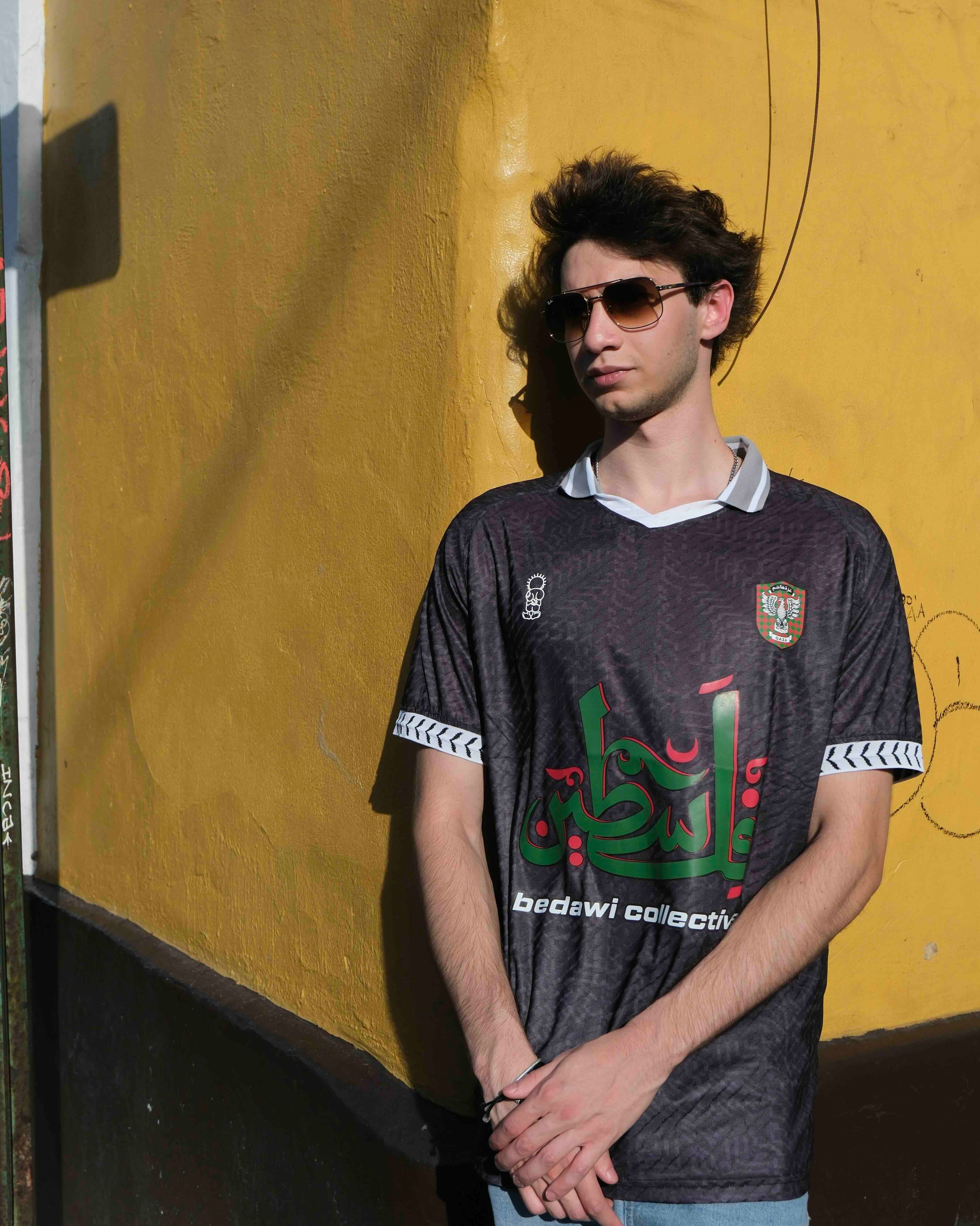 Filasteen Tatreez Home Jersey - Black