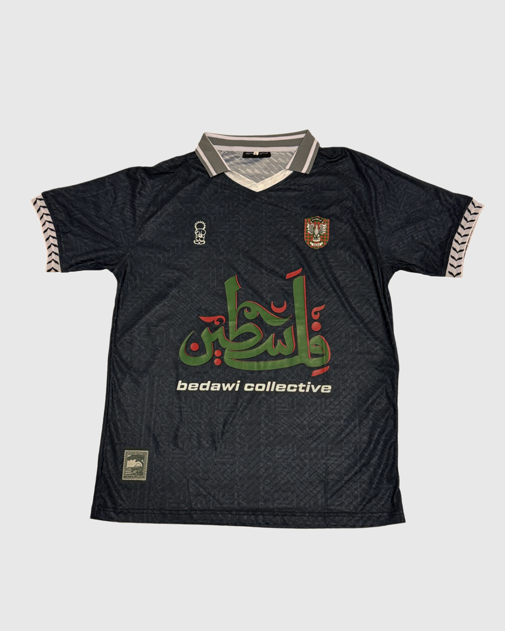 Filasteen Tatreez Home Jersey - Black