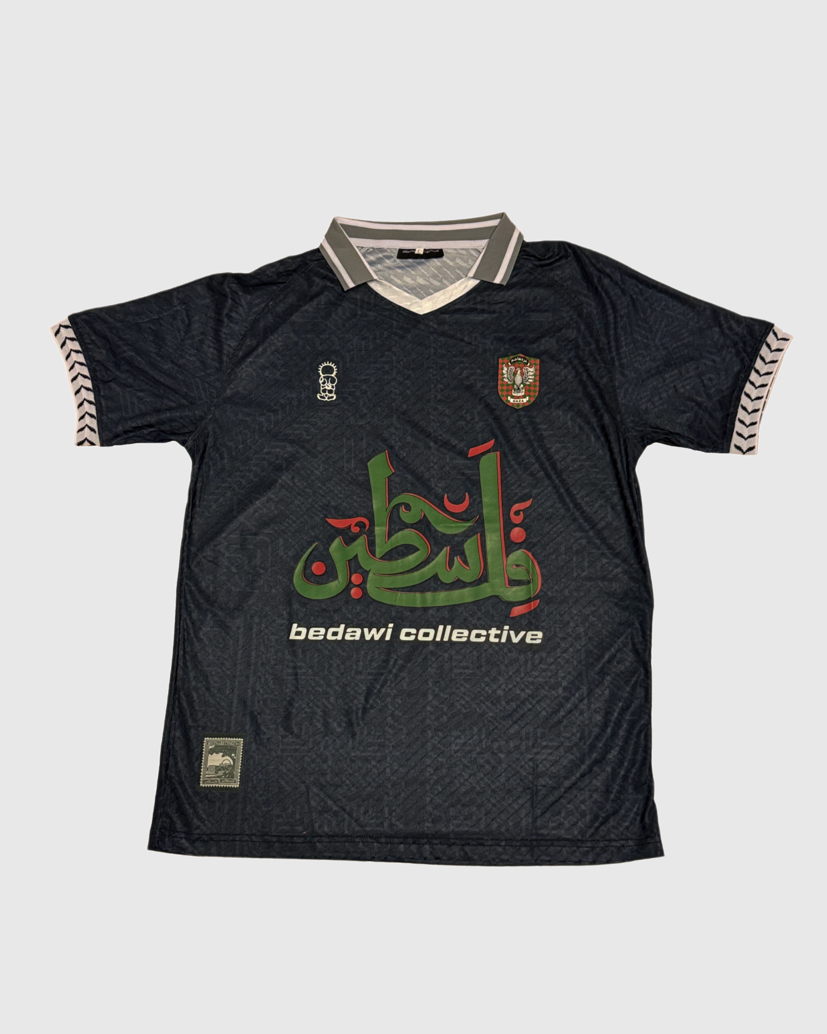 Filasteen Tatreez Home Jersey - Black