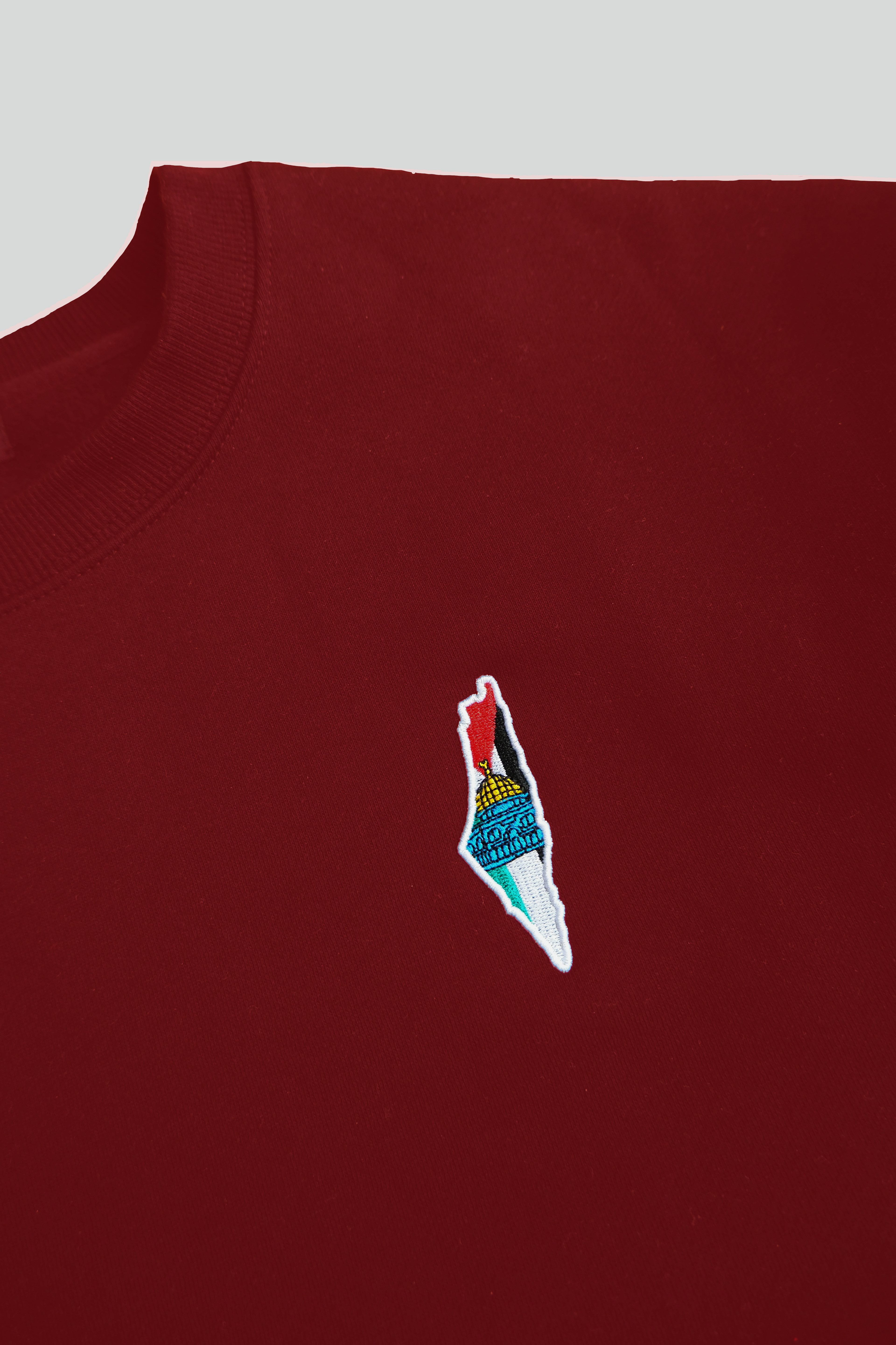 Resistance Fleece Crewneck – Red